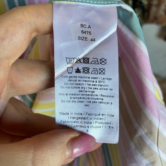 NWOT GANNI STRIPED SHIRT - Picture 8 of 10